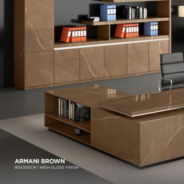 Armani Brown Marble