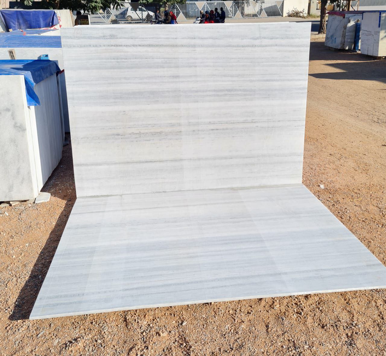 Jhanjar White Marble