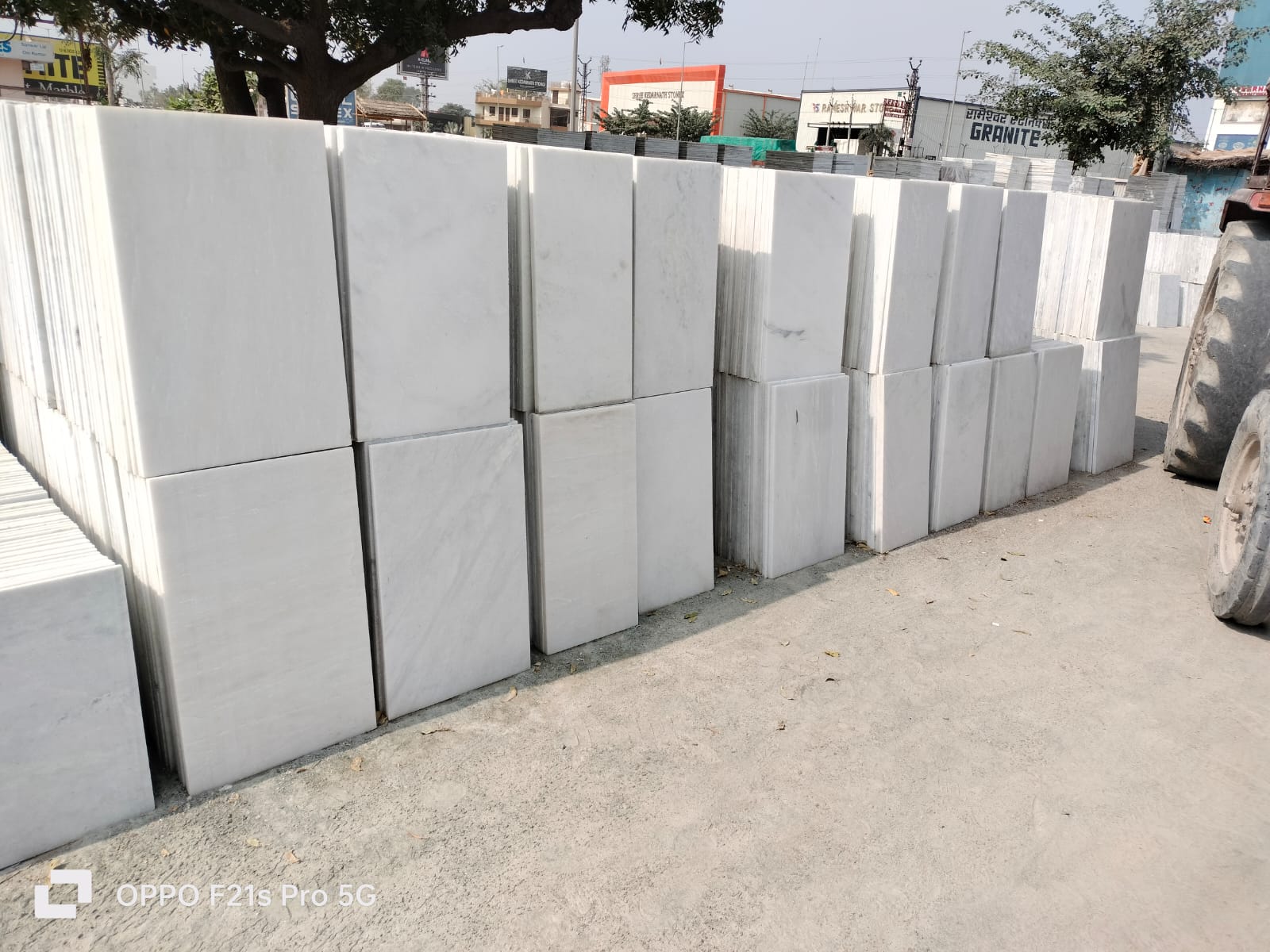 White Marble Tiles